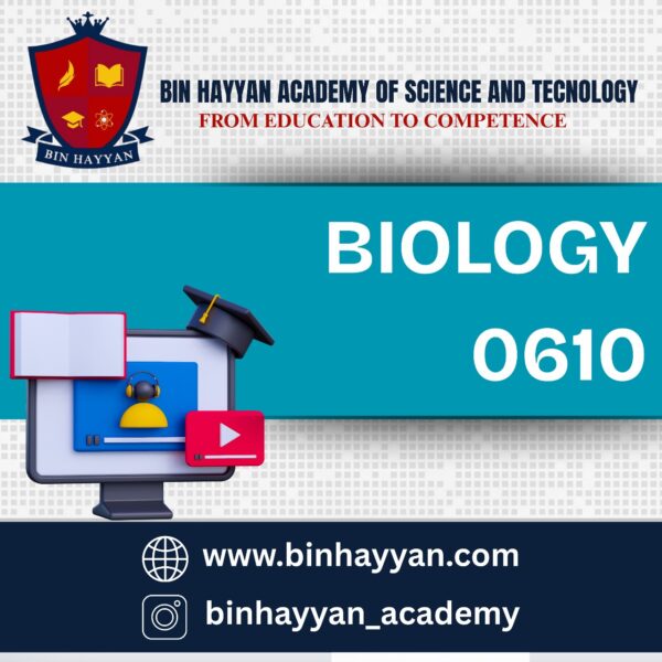 BIOLOGY - 610