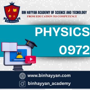 PHYSICS - 0972
